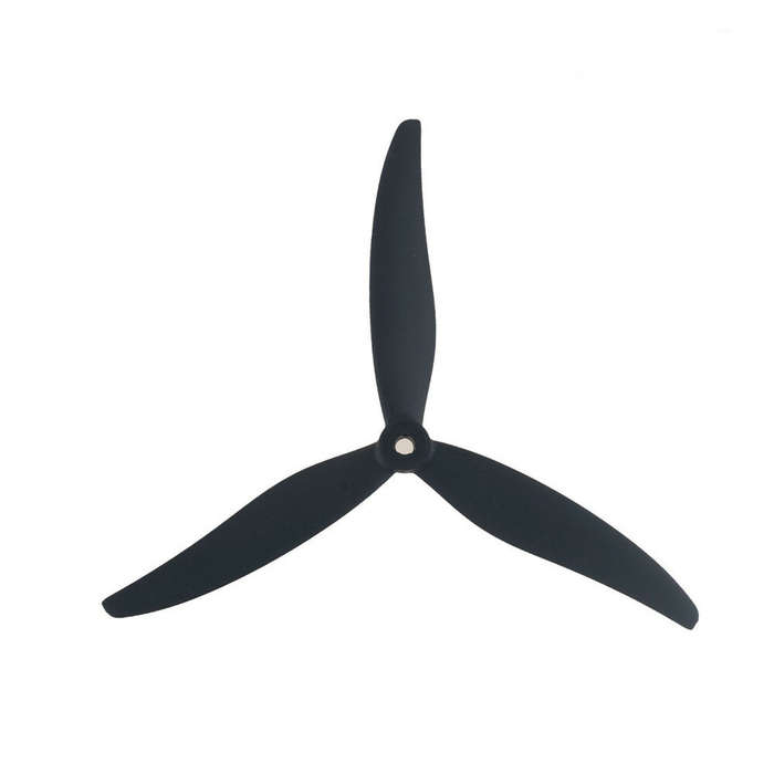 Black - 2Pairs Gemfan Hurricane 7035 Propeller 7" 3-Blade Prop for FPV Racing RC Drone