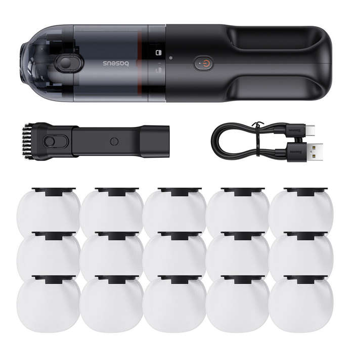 Baseus AP01 2-in-1 Car Wireless Vacuum Cleaner 5000Pa Portable Cleaner Large Disposable Dust Bag Han