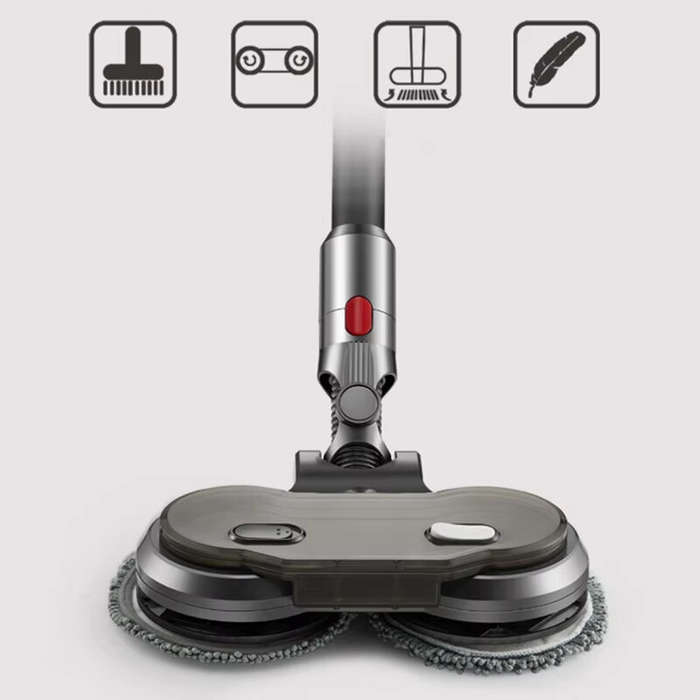 Electric Mop Head forDyson V7 V8 V10 V11 with Water Tank 150 RPM Multi-Functional Dry Wet Mopping Po