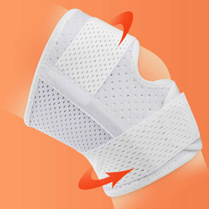 XL - Breathable Knees Patella Protection Pad Double Elastic Compression Design Adjustable Knees Supp