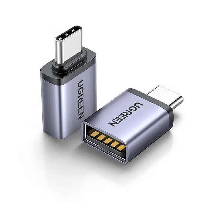 Black - UGreen US306 Type-C Male to USB2.0 Female OTG Adapter Converter for iPhone for Xiaomi for Sa