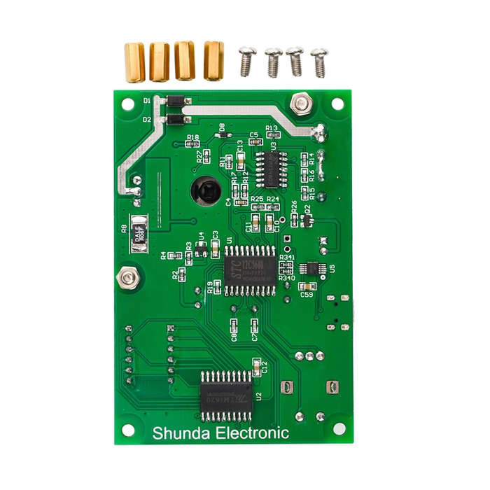 Green - TEC-06 Battery Capacity Tester 16W Electronic Load LED Display with Fan DAC Loop Control for