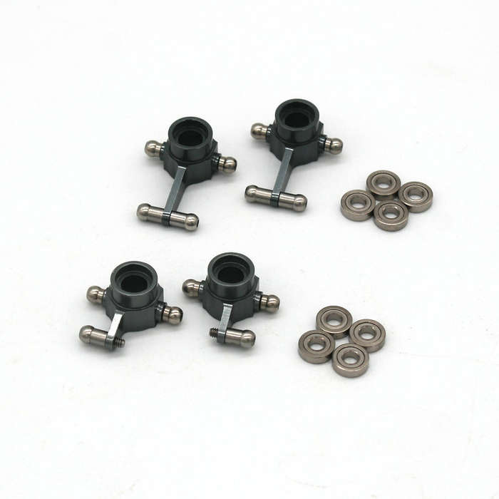 Gold - 1/28 Front Rear Steering Cup With Bearing For Wltoys 284131 RC Car Parts