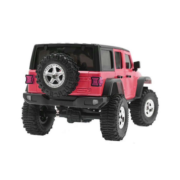 Red - KOOTAI K1801 1/18 2.4G RTR Waterproof RC Car Full Proportional Rock Crawler LED Light Off-Road