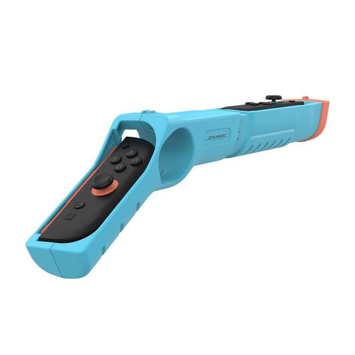 Blue - DOBE TNS-3183 Switch2 Shooting Game Gun Grip for Nintendo Switch2 Joy-Con Ergonomic Plug and