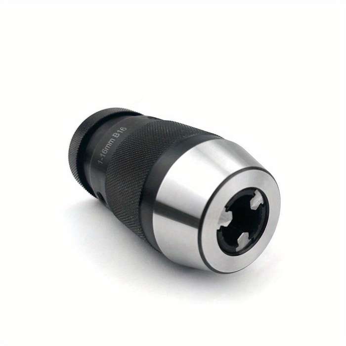 .A - HT2942 MT2-B16 Arbor Self-Tightening Keyless Lathe Drill Chuck 1-13mm Capacity 45# Steel for Dr