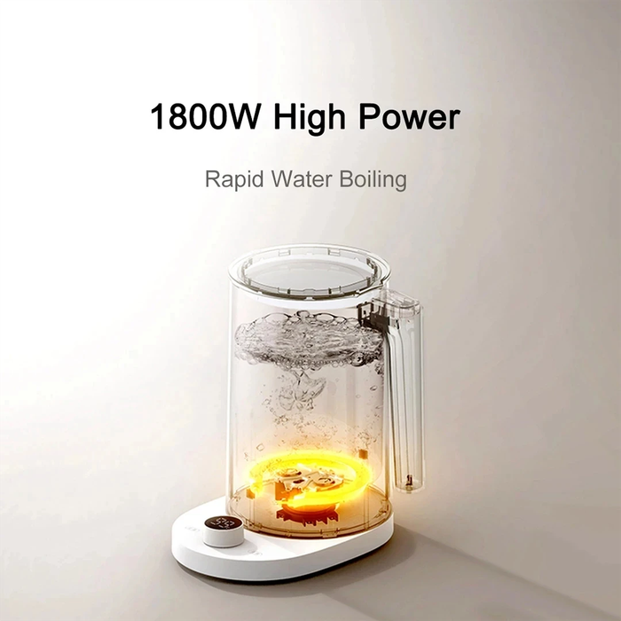 White - XIAOMI Mijia Constant Temperature Electric Kettle 2 Pro Smart LED Screen Display Stepless Te