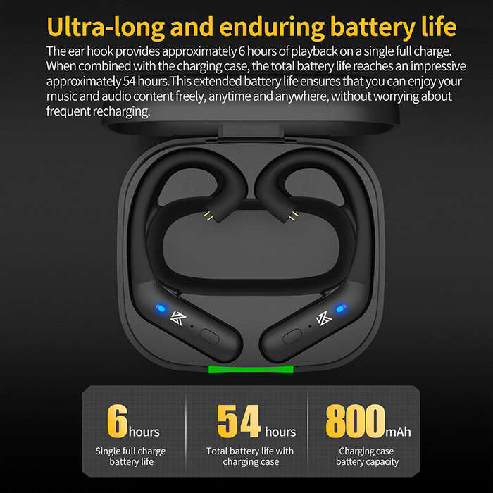 KZ-AZ20 TWS bluetooth 5.3 Module QCC5171 HiFi Stereo HD Audio CVC Noise Cancelling Three-mode Ergono