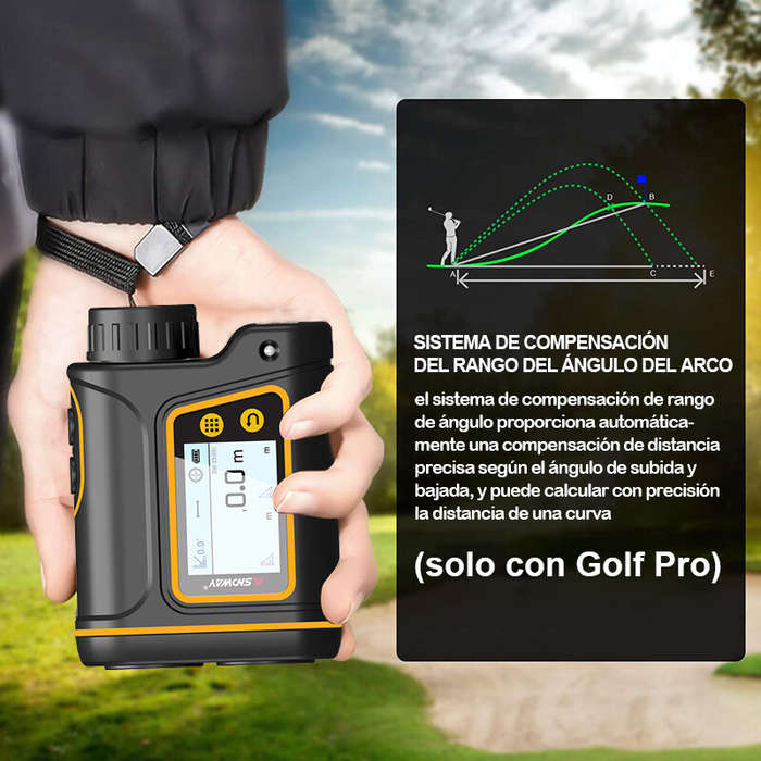 SNDWAY Telescope Laser Range Finder Digital Distance Meter SW-800/SW-1000/SW-1500 Monocular Golf Ran