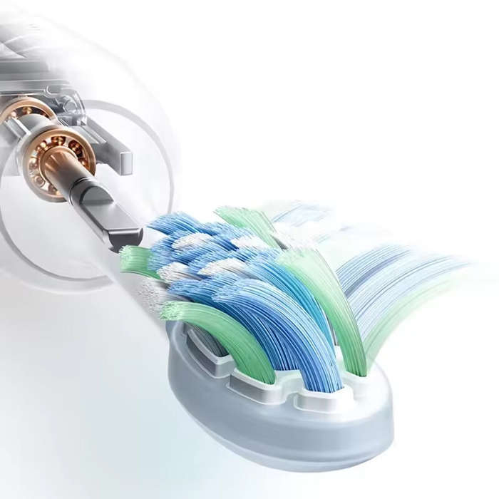 Blue - XIAOMI Oscillation Electric Toothbrush with Double Swing Angle Brushing Area Indicator 180-Da