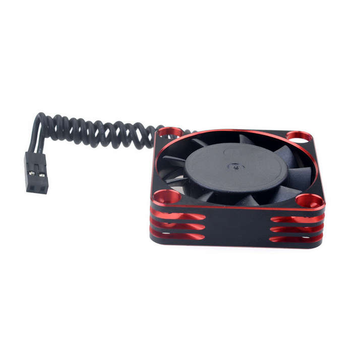 Orange - Surpass Hobby Rocket 40mm Aluminum Cooling Fan 16000RPM for 4068 4092 Motor ESC 1/8 1/10 RC