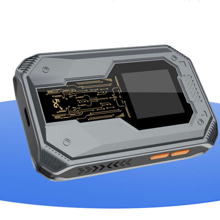 Grey - A50 4G LTE Portable Pocket WiFi Router 300Mbps High Speed Connect 8 Devices Unlocked Travel R