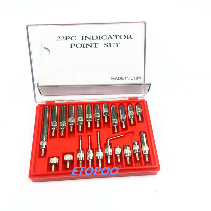 Metric - ETOPOO 22PCS M2.5 Thread Tip For Dial & Test Indicators Steel Dial Indicator Point Set