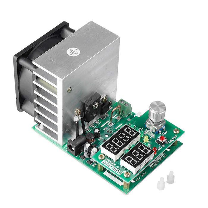 Original ZHIYU 60W / 110W 9.99A 30V Constant Current Electronic Load Aging Battery Capacity Tester