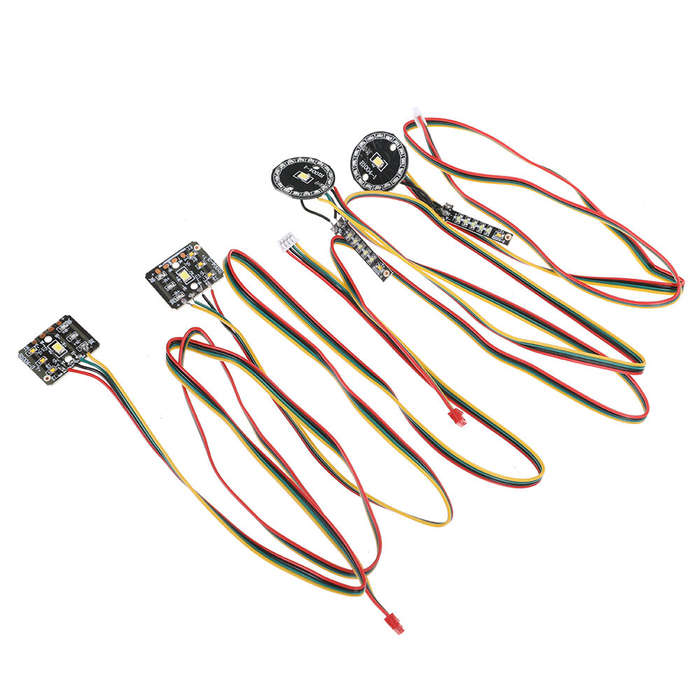 Black - HB R1011 1012 1013 1014 1/10 RC Car Parts Front Rear LED Light Board Vehicles Models Spare A
