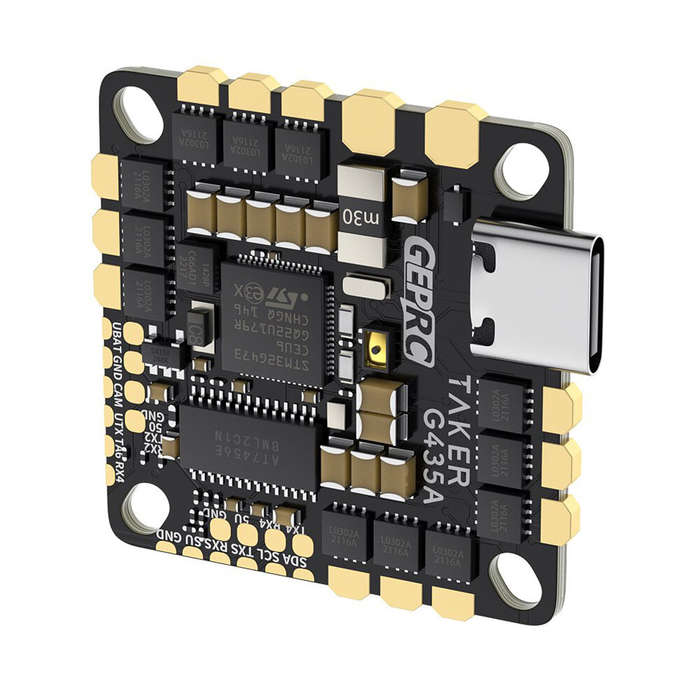 FC&ESC - 25.5x25.5mm GEPRC TAKER G4 35A AIO Flight Controller 4in1 ESC 2-4S for Cinelog25 V2 FPV RC