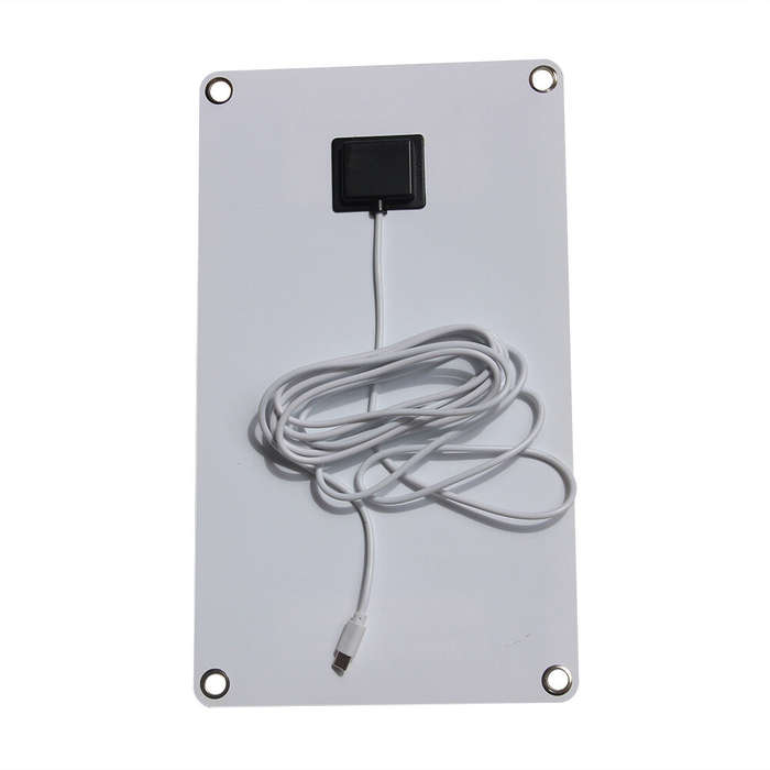 10W - 10W 12V Solar Charger Panel Type-C Connector High Efficiency Portable Solar Power with 3M Cabl