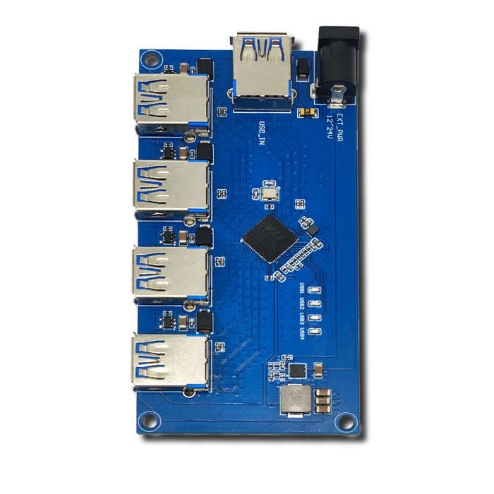 Only Board - VL817 USB3.1 Hub Module 1 to 4-Port Hub High Speed USB Expansion Module
