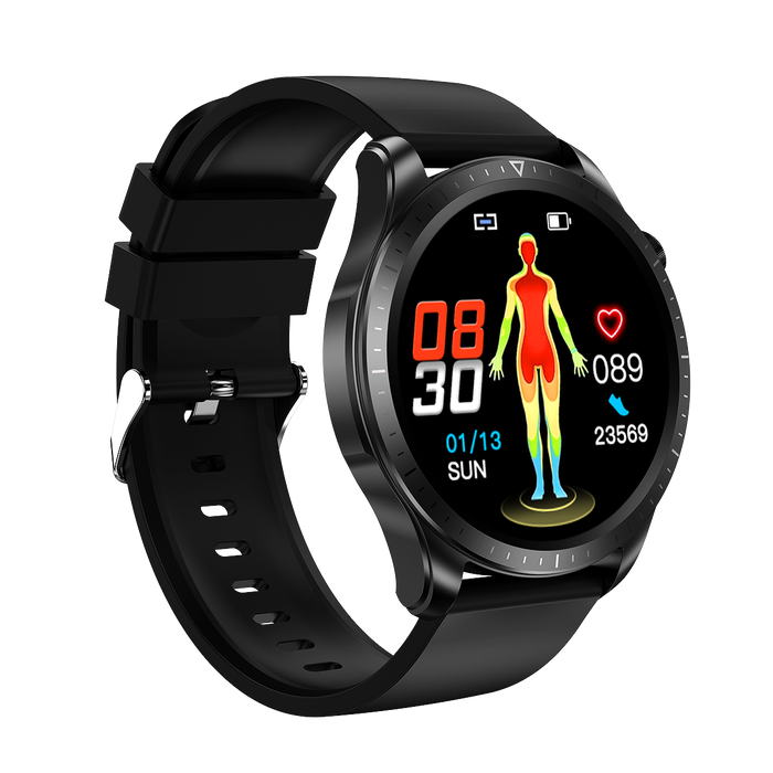 NO.2 - E420 1.39 inch HD Screen ECG Monitor Heart Rate Blood Pressure SpO2 Monitor Fitness Tracker 2