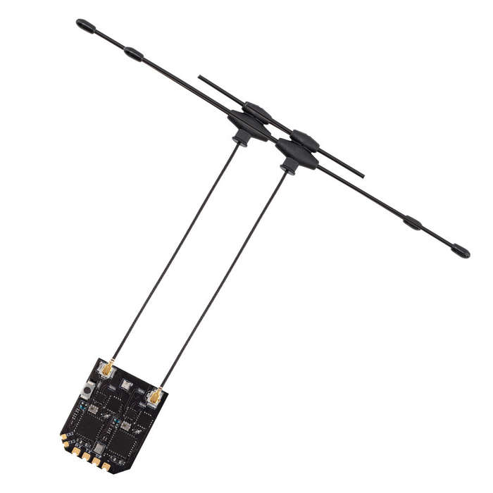 1 PC - RadioMaster XR4 Gemini Xrossband 2.4GHz/Sub-G 900MHz Dual-Band ExpressLRS ELRS True Diversity