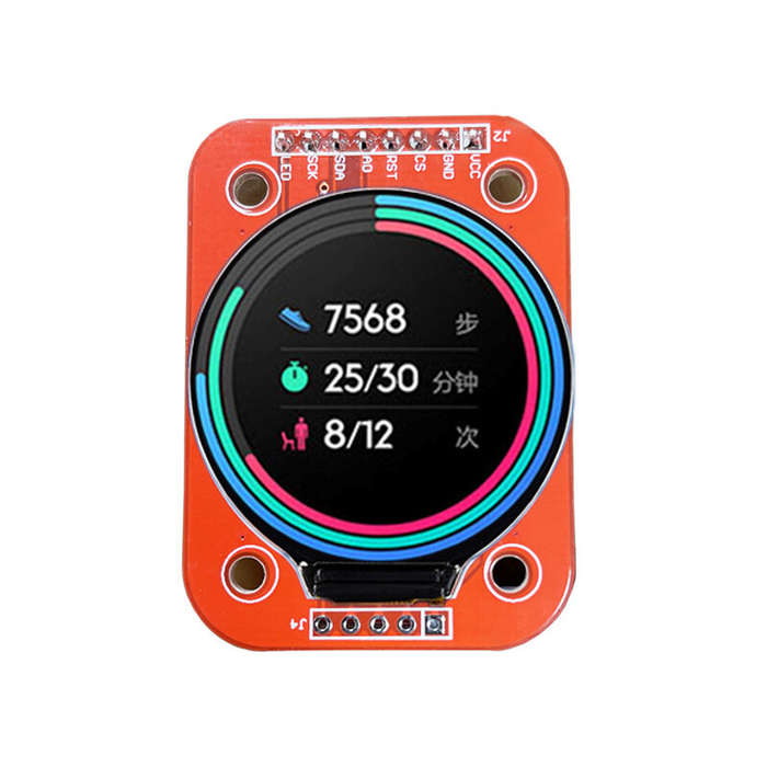 1.28 inch TFT LCD Display Module Round RGB 240x240 GC9A01 Driver 4 Wire SPI Interface IPS Screen