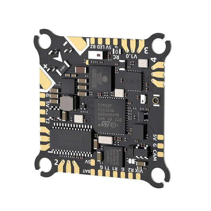1 PC - 25.5x25.5mm GEPRC TAKER F411-12A-E 1-2S AIO F4 Flight Controller 12A 4in1 ESC for Darkstar20