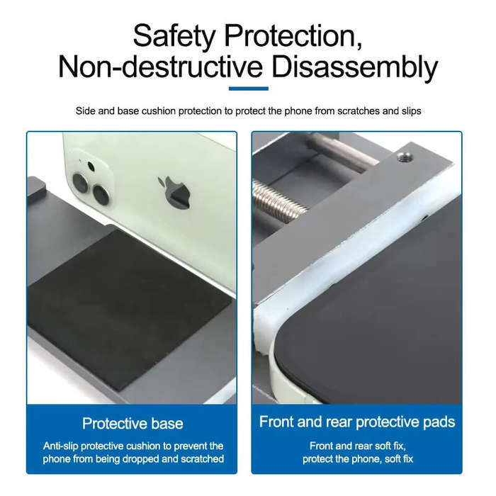 Grey - SUNSHINE SS-601G LCD Screen Separator Mobile Phone Free Heating Screen Quick Removal Clamping