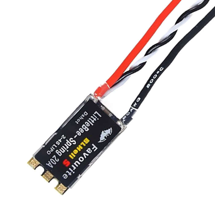4 PCS - 4PCS LittleBee 20A 2-6S BLHeli_S OPTO Brushless ESC for DIY RC Drone FPV Racing