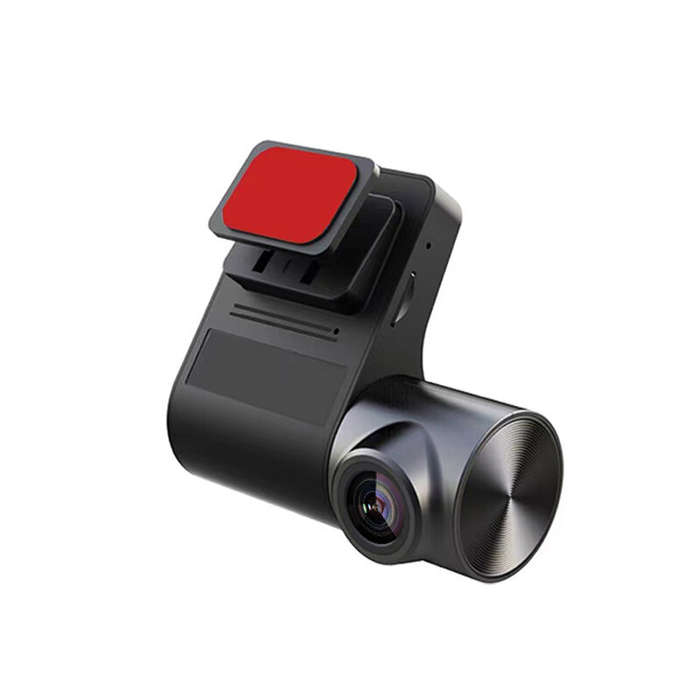 Black - Car Dash cam V2 Full HD 1080P With ADAS Driving Assistance Wide-Angle Lens Automatic Loop Re