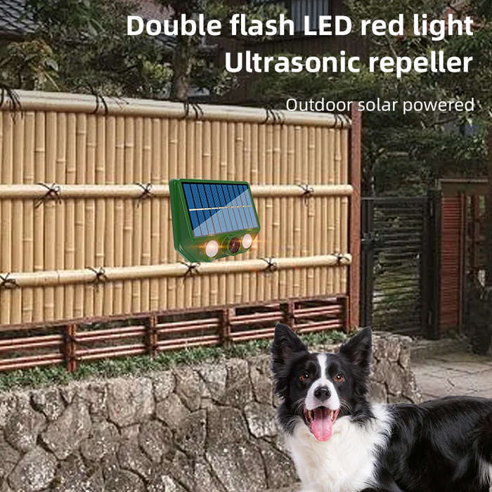 1pcs - Mouse Repeller Solar Powered Courtyard Balcony Household Ultrasonic Animal Repeller Bird Repe