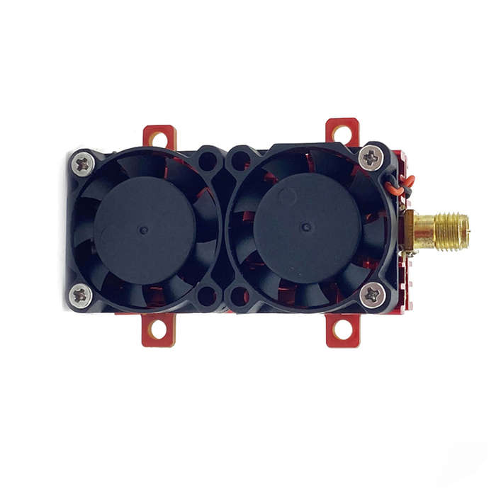 5W VTX - SLONWAKE 5.8G 48CH 5W FPV Transmitter 200mW 500mW 1200mW 5000mW VTX Dual Cooling Fan Built-