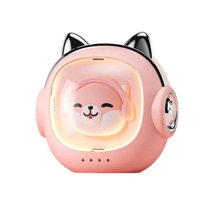 Pink - 2-in-1 Hand Warmer Charging Bank Fast Charging USB-C Night Light Electric Heater Charging Typ