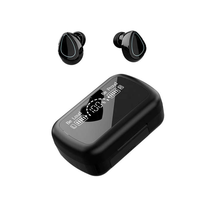 SKY-10 TWS bluetooth 5.3 Earphone 9D Surround Stereo Bass ENC Noise Cancelling Digital Display IP54
