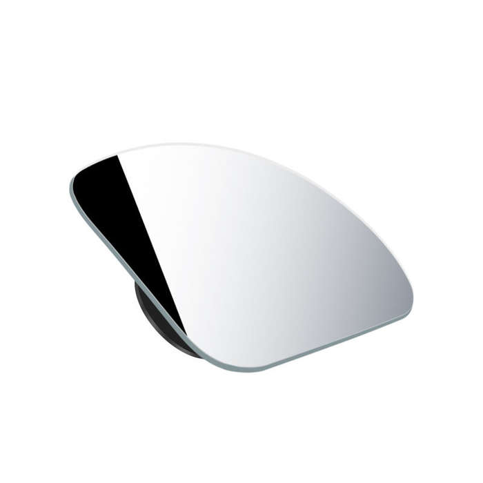 A - Car Rearview Mirror 360 Car Blind Spot Mirror Glass Car Small Round Mirror Ultra-Clear Wide-View