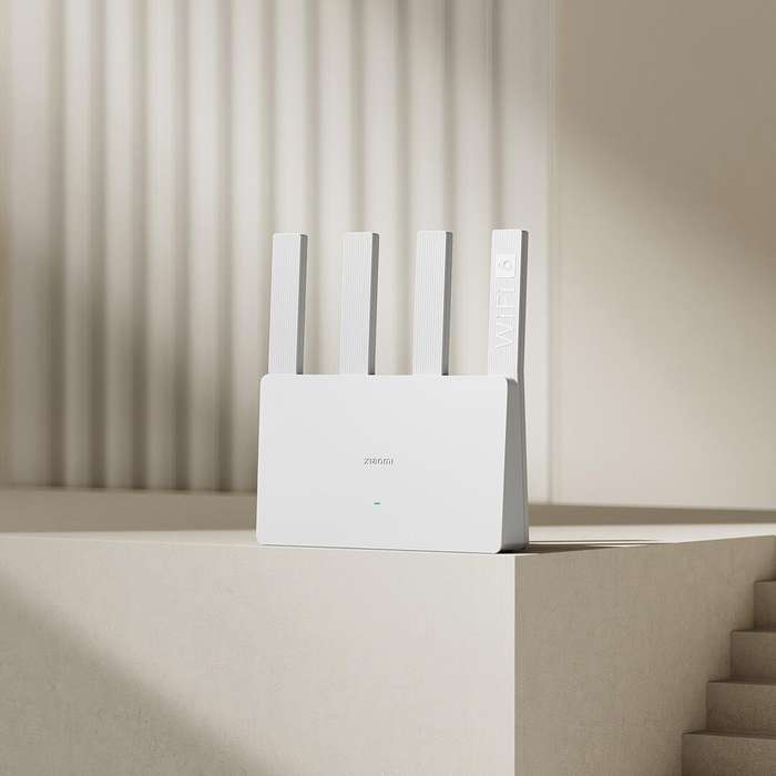 White - Xiaomi AX3000E Wi-Fi 6 Router Dual-Band 2976Mbps 160MHz High-Speed Mesh Network Support Smar