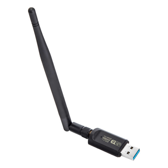 Black - WD-AX902B WiFi-6 Adapter AX900Mbps BT5.3 Dual Band WiFi USB3.0 Wireless Network Card Plug an