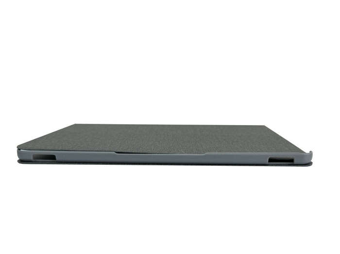 Grey - N-ONE NPad Pro 10.4 Inch Tablet Tri Fold Case Cover Holster + Tempered Glass Film Screen Prot