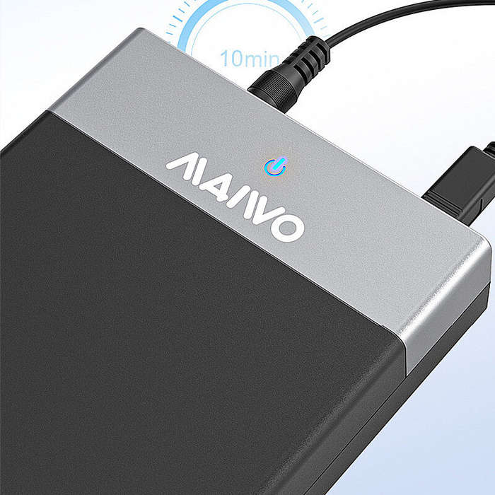 MAIWO K3568D HDD Enclosure 2.5/3.5inch SSD Case USB3.0 to SATA3.0 5Gbps External Case with USB2.0 Ex