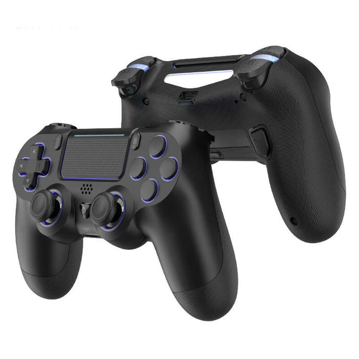 White - DATAFROG P03 Wireless bluetooth Game Controller with Hall Effect Joystick RGB Lighting Turbo