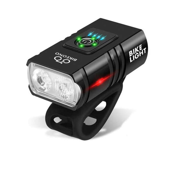 Bike Light Set 1000LM Bright Bicycle Front Light with Smart Taillight, USB Rechargeable MTB Mountain