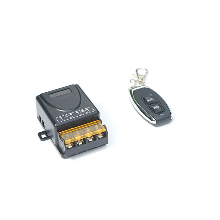 Black - 433Mhz RF Remote Control Switch AC 85V-220V 30A On Off Remote Controller Transmitter for Wat