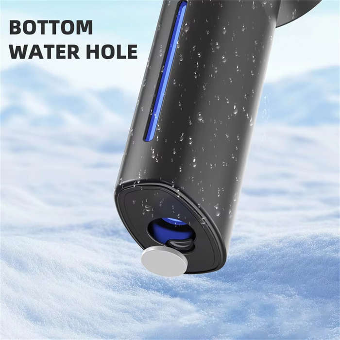 White - IPRee Portable Humidifier Fan Mini Handheld Mist Fan Portable USB Rechargeable Handheld Fan