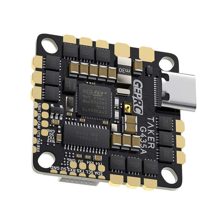 FC&ESC - 25.5x25.5mm GEPRC TAKER G4 35A AIO Flight Controller 4in1 ESC 2-4S for Cinelog25 V2 FPV RC