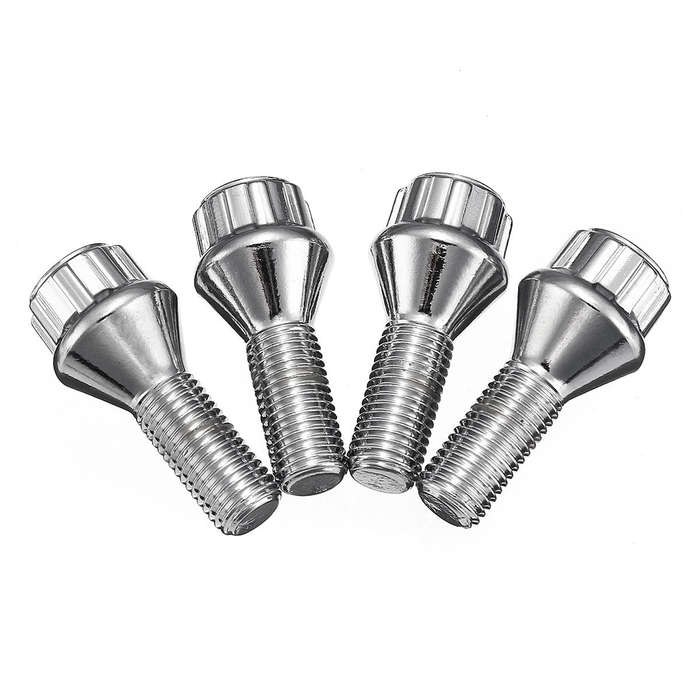 4+1 Aluminum Alloy Wheel Bolt Tire Anti-Theft Screws Nut For Bmw E30 E36 E46 E90