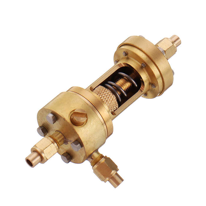 Gold - Steam Engine P5 Automatic Boiler Pressure Regulator for External Combustion Engine Model