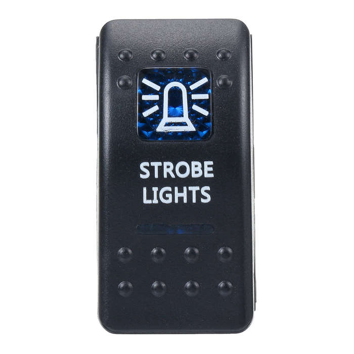 046 - Boat Car Marine Dash Rocker Switch LED ILLUMINATED ON-OFF LED Light Waterproof