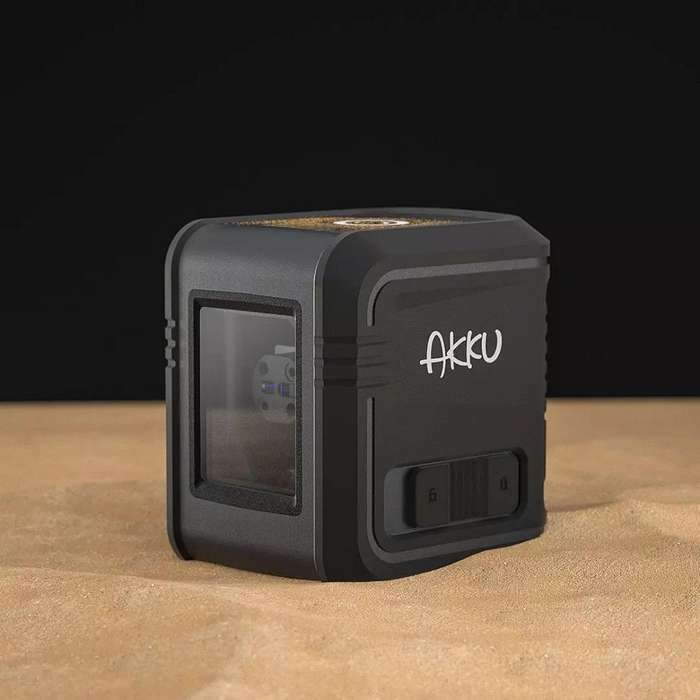 AKKU Laser Level Self-Leveling 360 Horizontal Vertical Cross Super Powerful Red Infrared laser For S