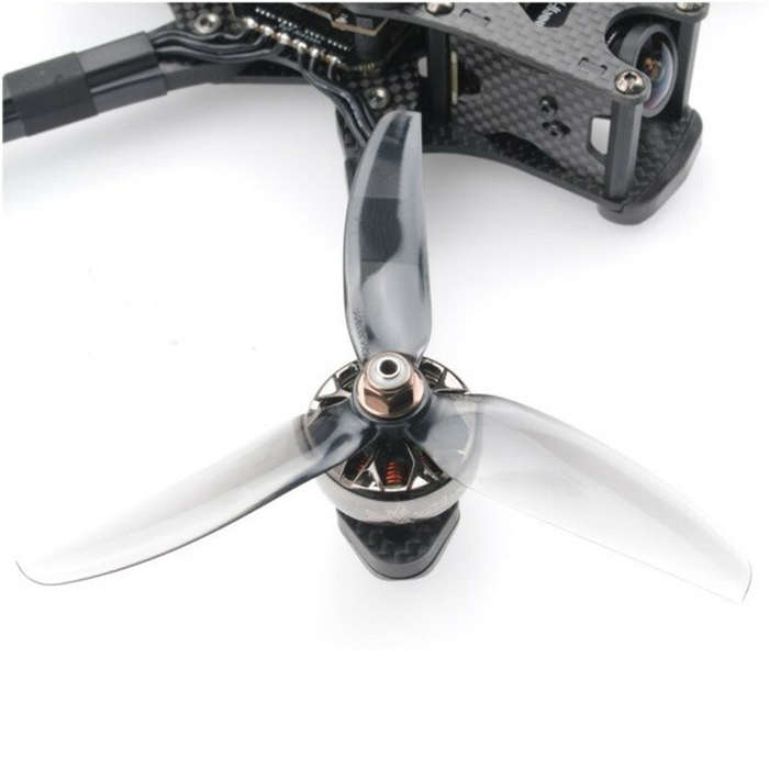 Blue - 2 Pairs HQ Freestyle Prop 5X4.3X3V2S 5043 3-Blade Poly Carbonate 5 Inch Propeller 2 CW 2 CCW