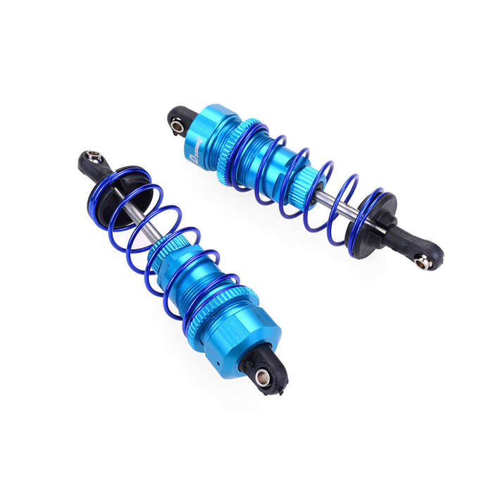 Blue - 2PCS ZD Racing 7358 Alloy Oil Filled Front Shock Damper Absorber for 1/10 HSP Redcat Hongnor