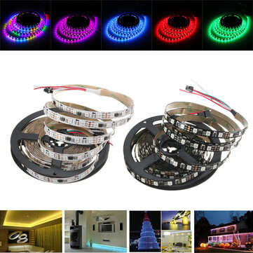 4M WS2811 IC SMD5050 Dream Color RGB Non-Waterproof LED Strip Light Individual Ad... (COLOR.: WHITE)